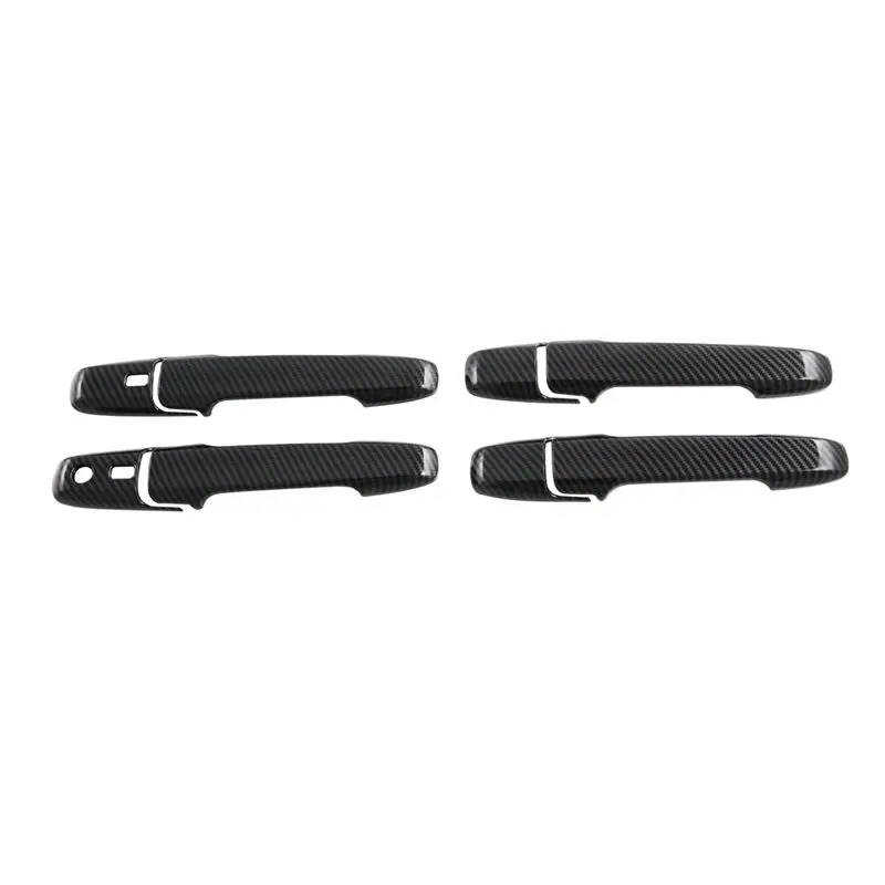

Unusual For Toyota Veloz 2022-2024 Carbon Fiber Car Exterior Door Handle Cover Trim Replacement Accessories