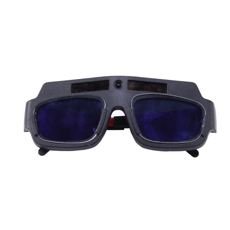 

B28C-8Pc Solar Powered Auto Darkening Welding Mask Helmet Goggles Welder Glasses Arc Anti-Shock Lens For Eye Protection