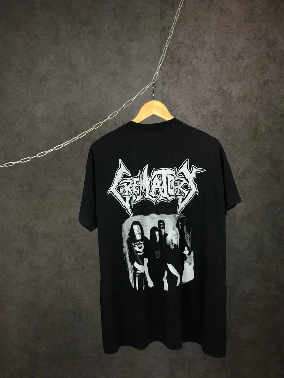 Crematory Rock Band Overprinted Tee