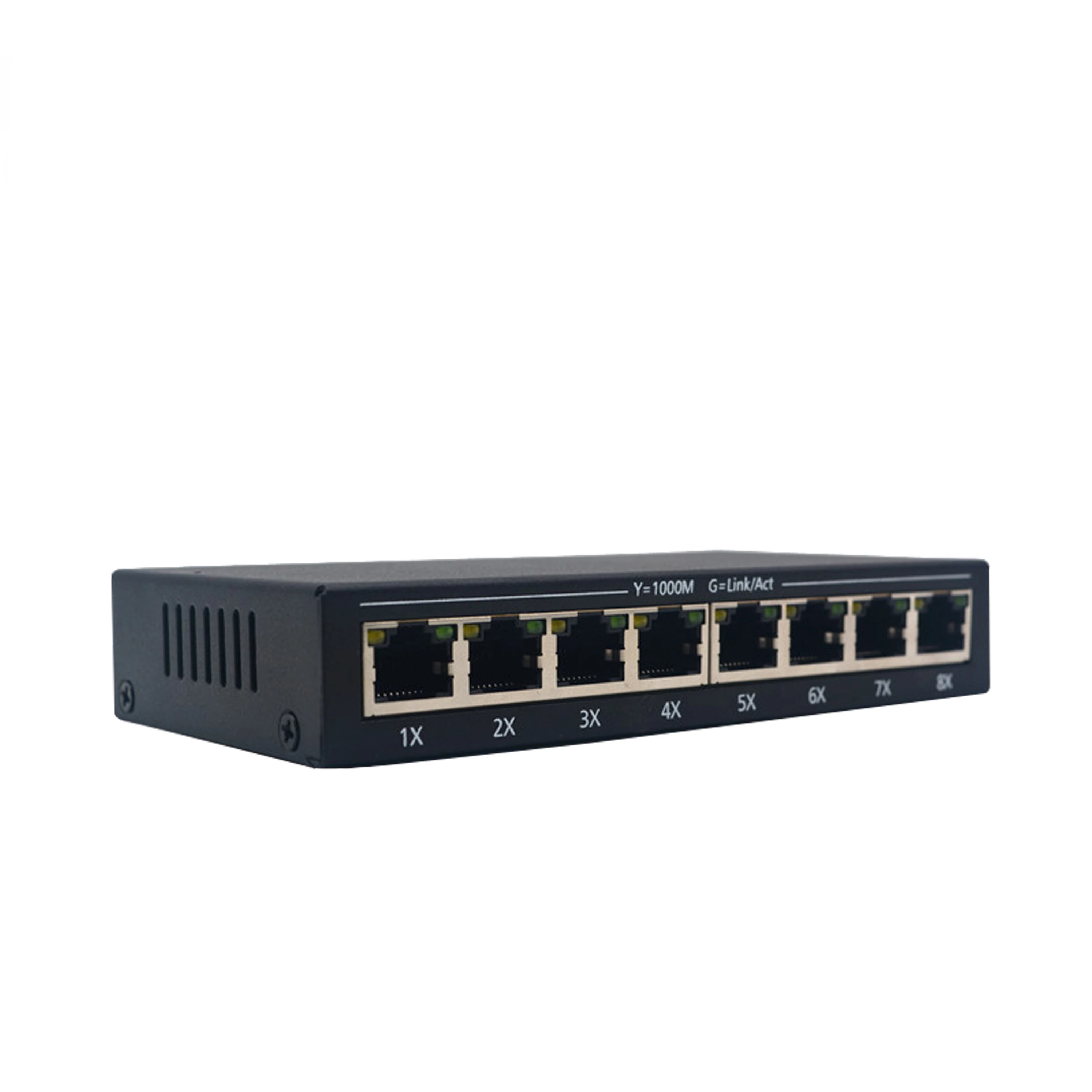 8 10M/100M/1000M   ethernet switch support 100% factory ethernet switch