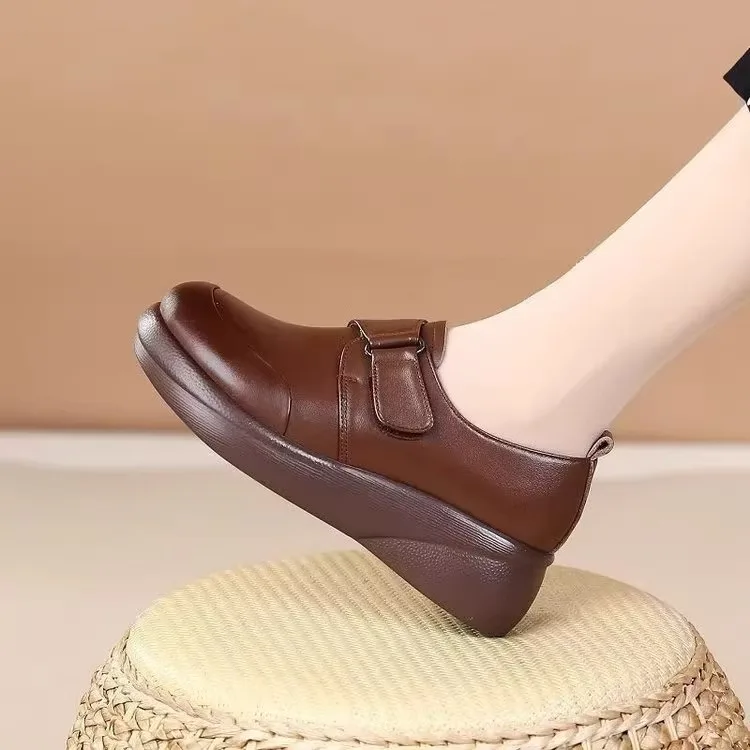 

Удобные тапочки Work oes Soft Bot, противоскользящие женские тапочки, весна 2023, новинка Sle для поездок на работу, с круглым носком, на подкладке из искусственной кожи