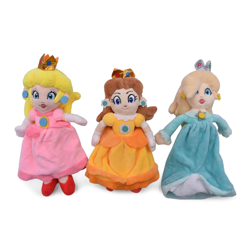 

Mario Princess Peach Daisy Rosalina Plush Toys Stuffed Animal Doll Birthday Christmas Gifts