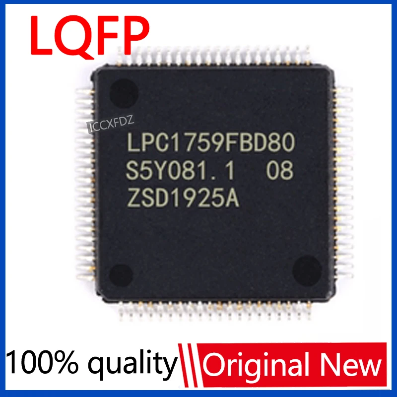 

(1 шт.) LPC1759FBD80 IC MCU 32BIT 512KB FLASH LQFP-80