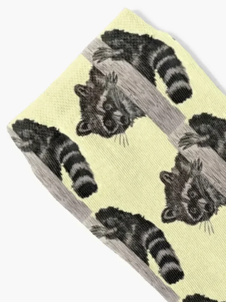 Calzini Raccoon antiscivolo luxe personalizzati Calzini da uomo da donna