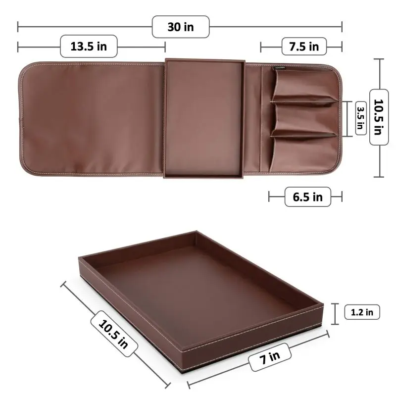 2025 Best-Selling Multifunctional Home Organizer Storage Boxes & Bins Remote Control Holder Space-Saving Design For Sofa Storage