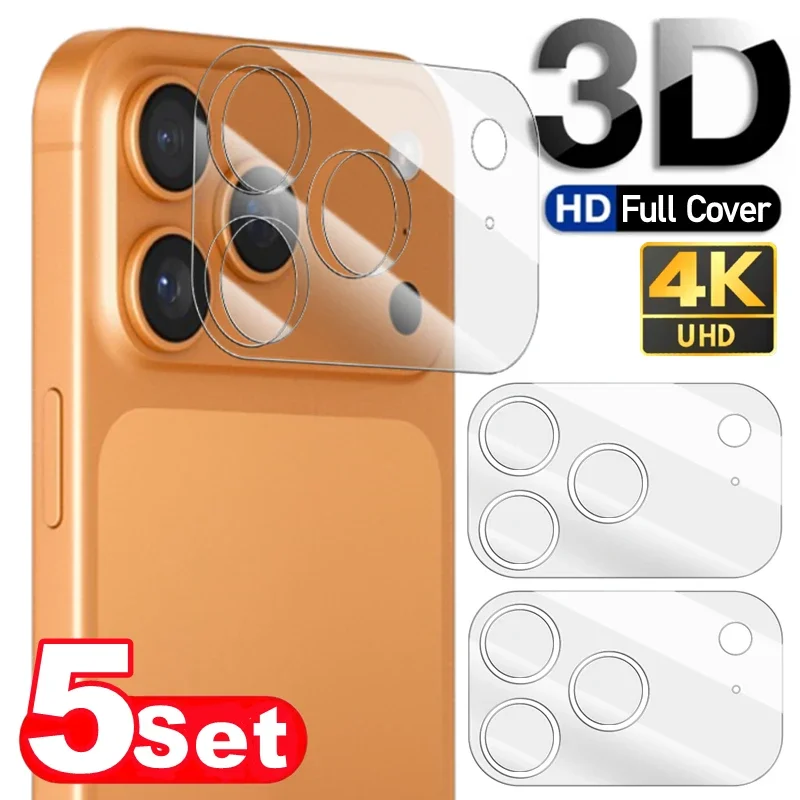 

Full Coverage Camera Lens Tempered Glass Film For iPhone 17 Pro Max 17Air Anti-scratch Lens Protective Film For iPhone17