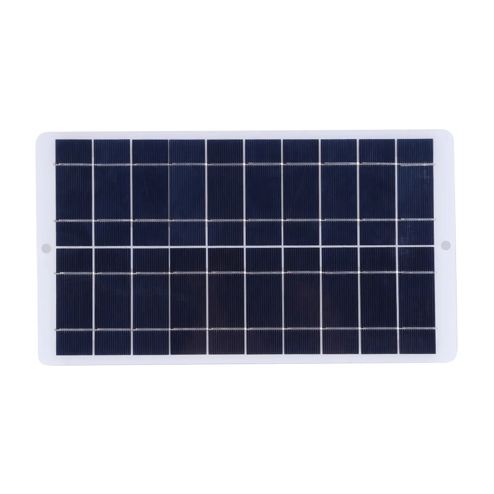 

20W 5V Solar Panel Charger Type-C Output 1600MA Monolithic Silicon Lightweight Scratchproof for Wireless Outdoor Security Camera