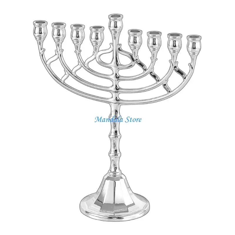 U2JC Menorah Candelabra Hanukkah Menorah Holders Holds Most Hanukkah