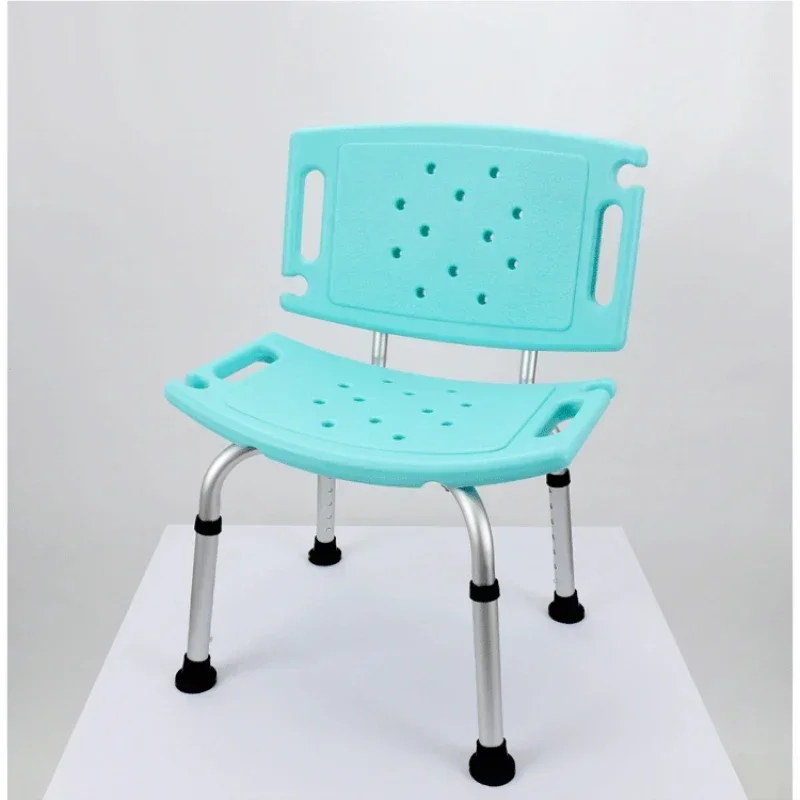 Pregnant Women Elderly Bathroom Stool Safety Anti-skid Bathing Chair Disassembly Back Shower Seat Stable Bearing Bath Bench