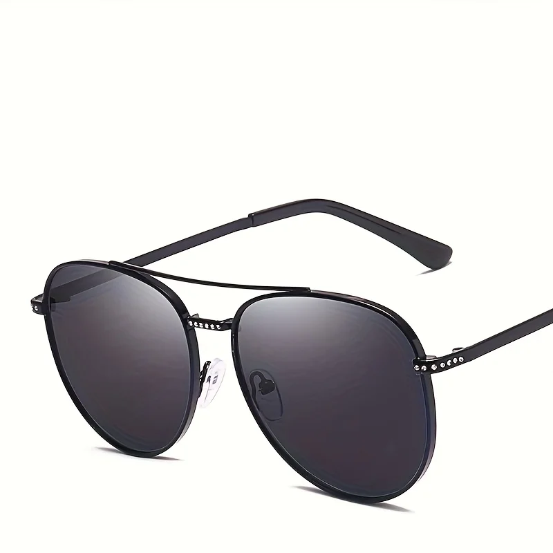 Modische runde Metallbrille; geeignet für Partys, Musikfestivals usw.