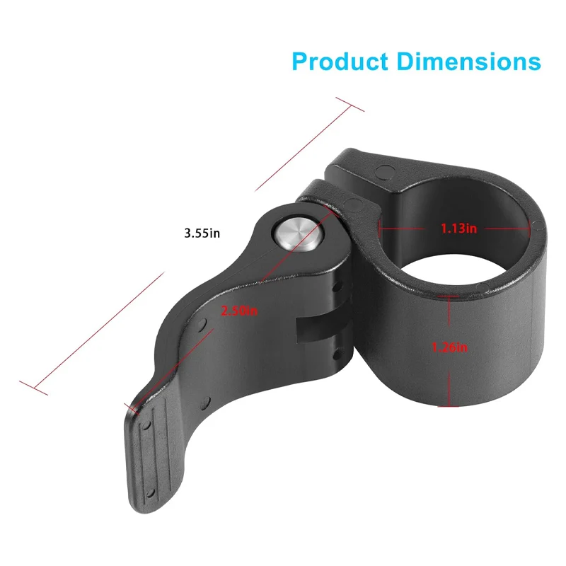 Collar de profundidad de Control manual 2991521, montaje de Collar de profundidad de bloqueo de leva, Compatible con ejes con un diámetro de 1-1/8"