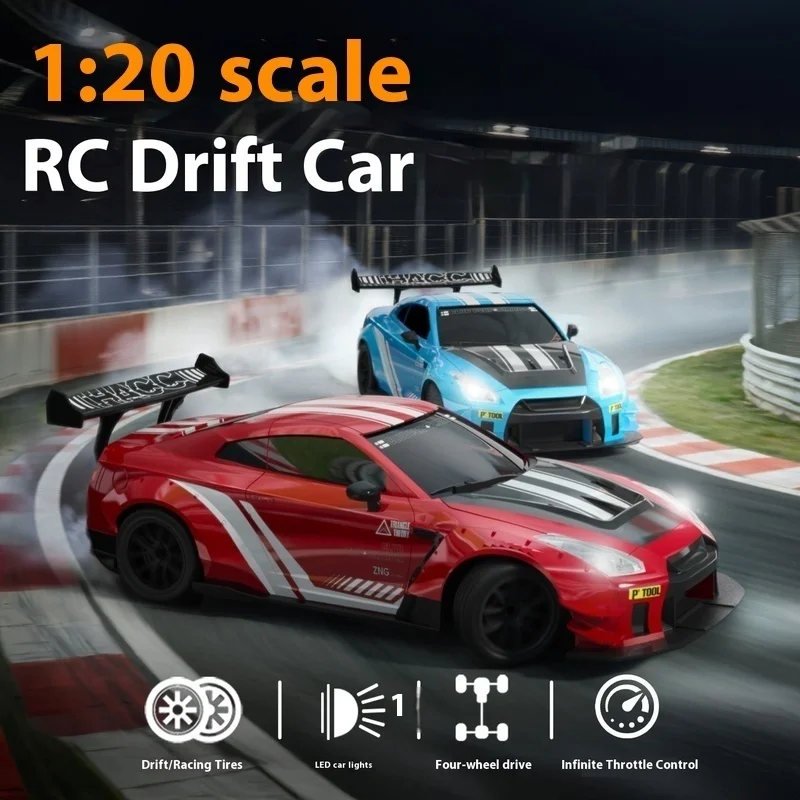 

Oranshui RC Drift Car Four-Wheel Drive Remote Control Vehicle with LED Lights Bestseller Toy for Hobbies And Entertainment