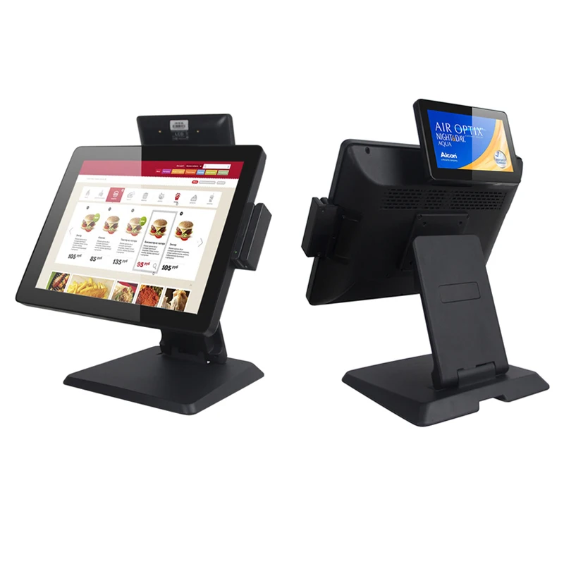 

Cheap Cash Register Android Windows All in One With Dual Screen Pos Terminal System for Retail Shop