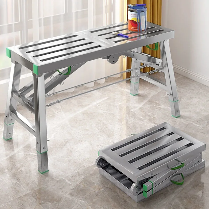 

Multifunctional scaffold folding stool