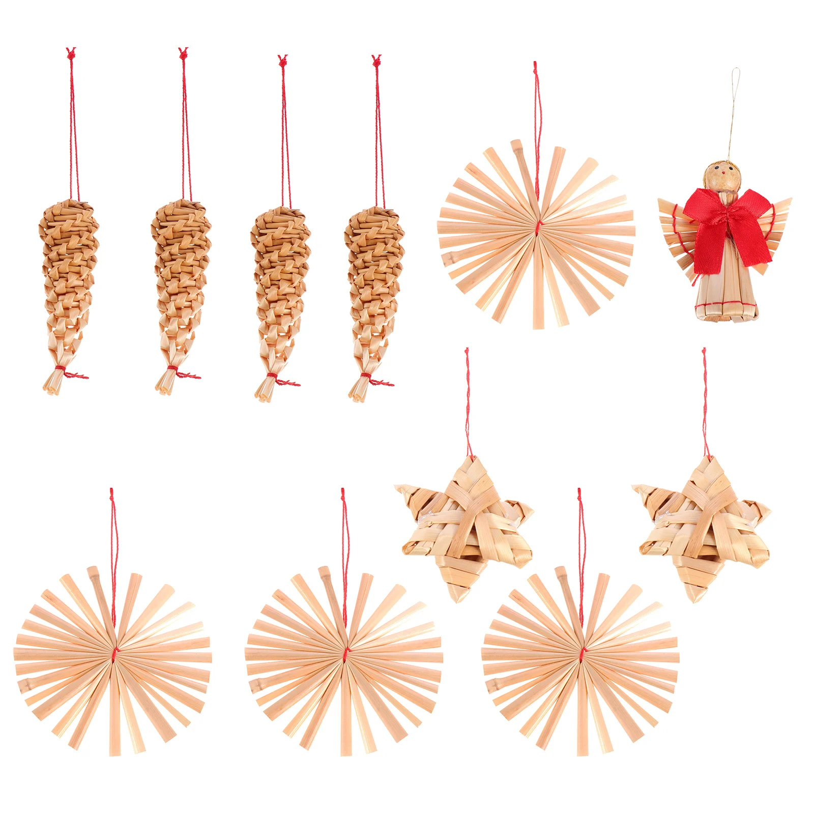 

11 Pcs Christmas Palette Eve Decoration Hanging Lovely Pendant Xmas Tree Ornaments Cute