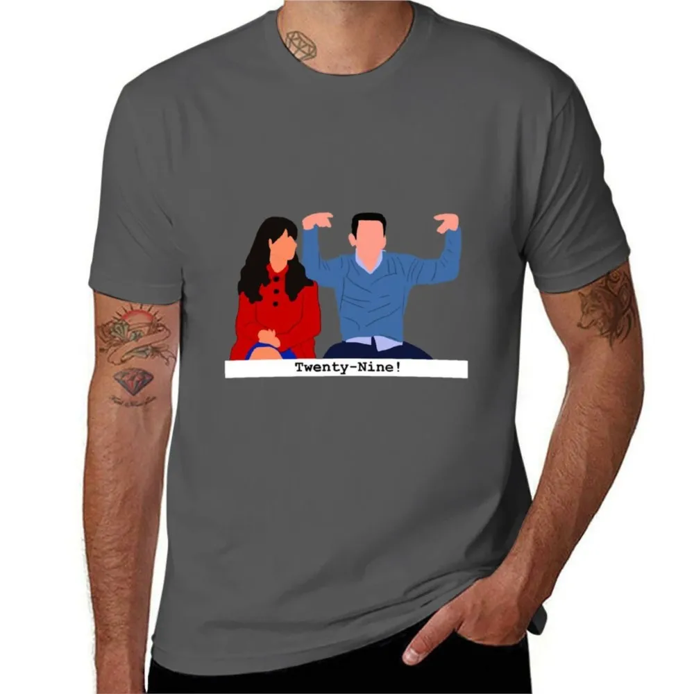 New Girl 29 Scene T-shirt Short sleeve tee tops t shirts for men pack