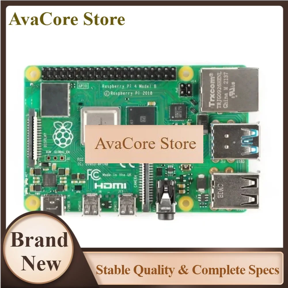 AvaCore Raspberry Pi 4 Model B Pi 4B 2GB/4GB/8GB RAM