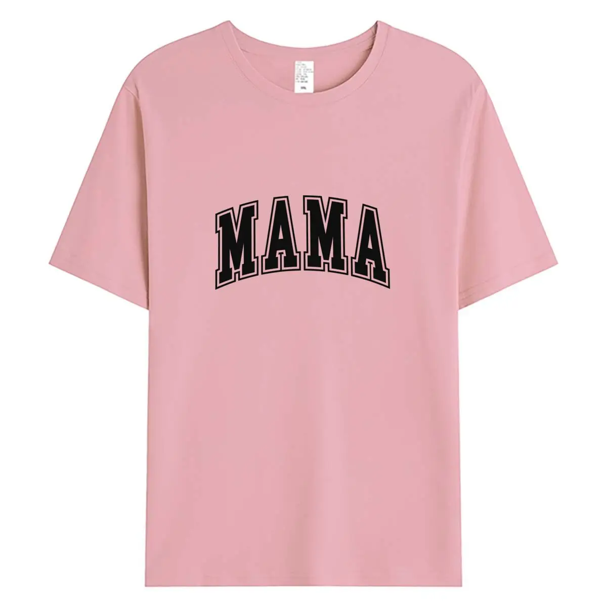 

Women's Short Sleeve T Shirts 2026 Summer Oversized Tops 100% Cotton T-shirt New Mama Graphic Tee Female Tshirt Clothing