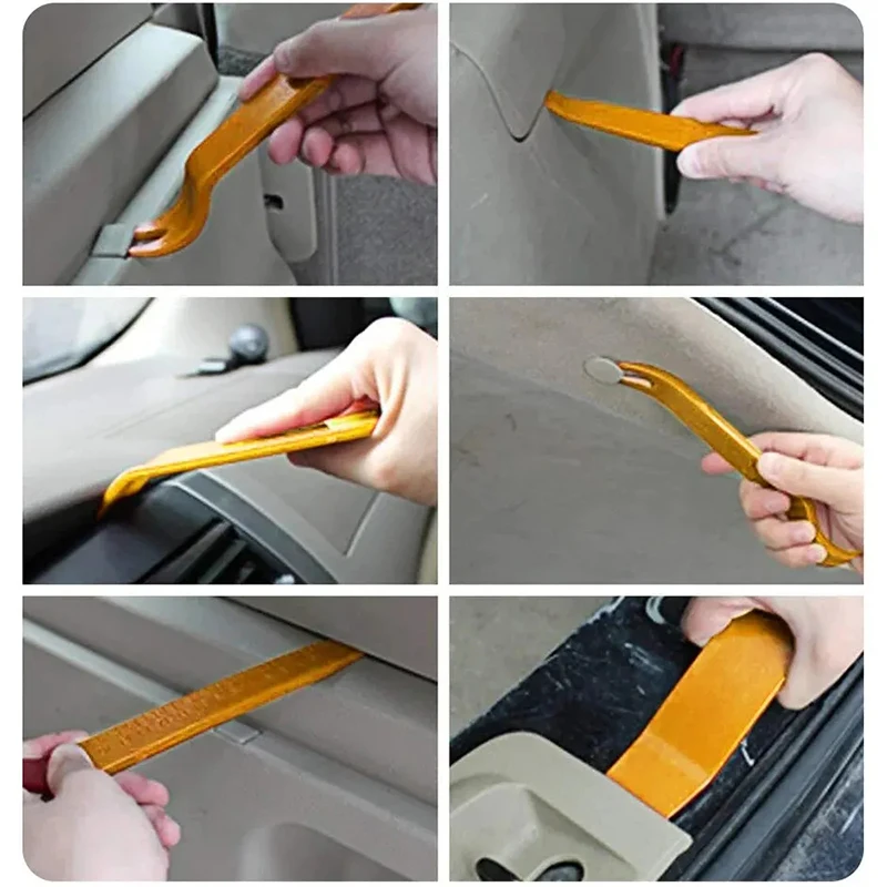 Car Disassembly Tool Plastic Pry Bar Car Installation Panel Disassembly Navigation Central Control Interior Buckle