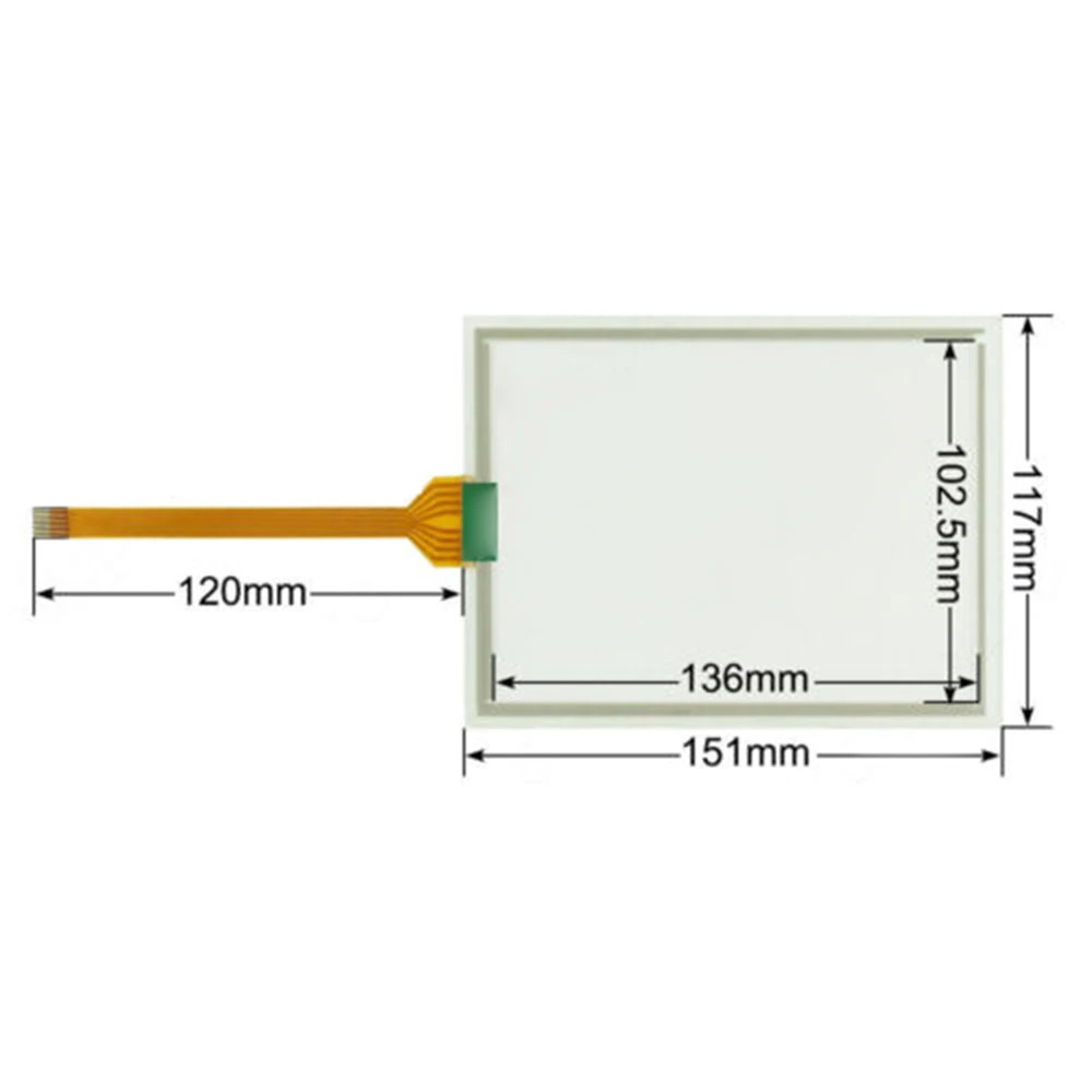 Hot Sale for A05B-2256-C103#EMH Durable Touch Glass Panel
