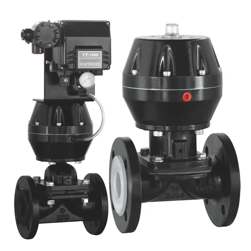 Tipo válvula de diafragma pneumática de borracha com alta qualidade