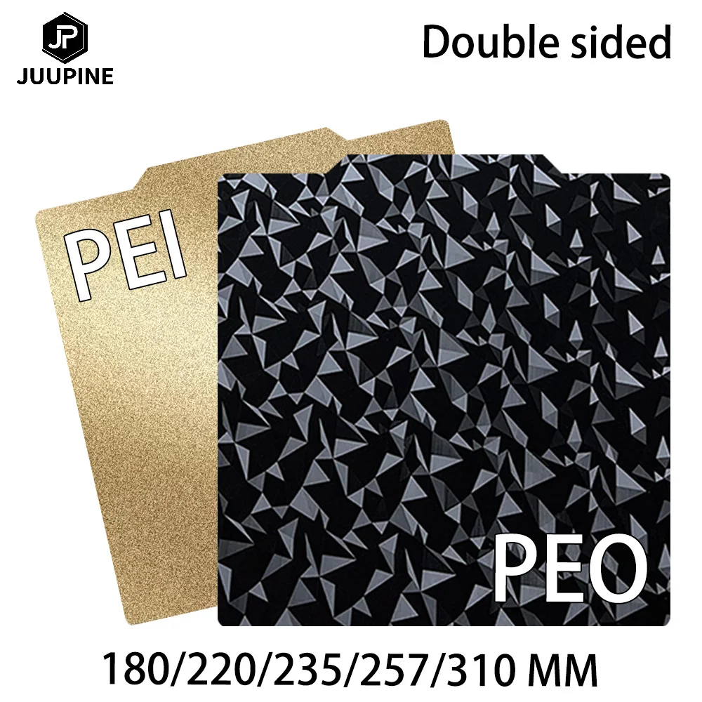 PEO Magnetic Build Plate PEI Sheet 310 235 180 257 220 PEI Double Side For Bambu Lab Ender 3 Upgrade Bed CR10 Pei Ender 3 Pro