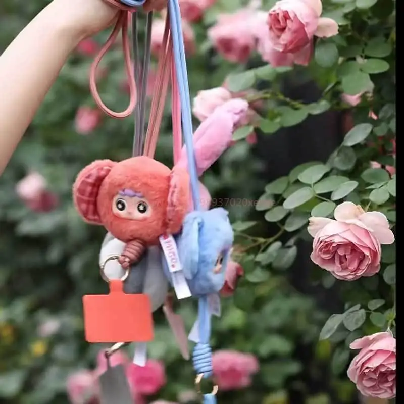 Mobile Phone Hanging Rope Vinyl Blind Box Doll Pendant Mobile Phone Chain Rope Crossbody Hanging Neck Anti Loss Strap Gasket