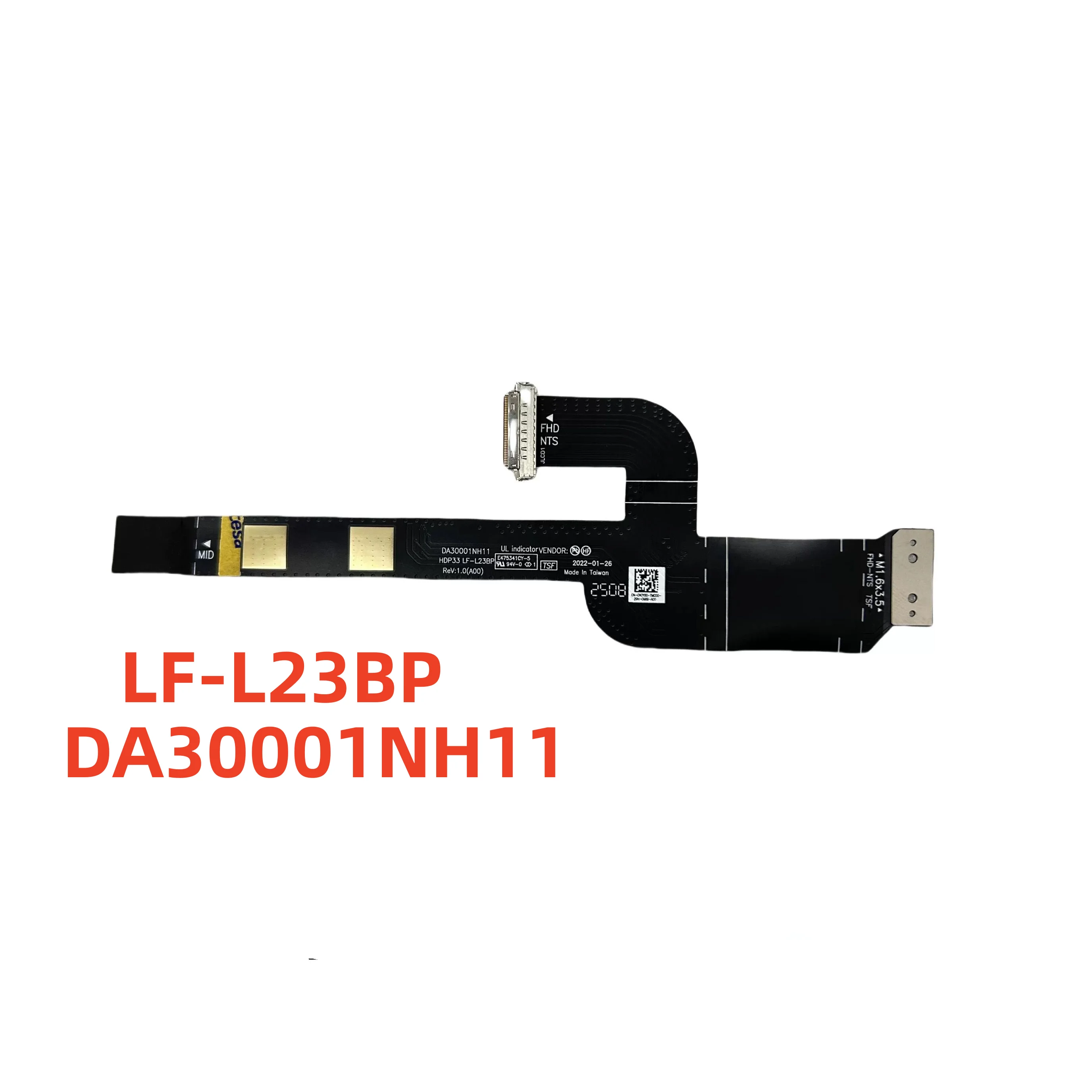 

For Dell XPS 13 9315 2-IN-1 2022 Laptop Video Screen LCD LED Display Ribbon Flex Cable Coupler 0V0Y8C HDP33 LF-L23BP 00MPRF