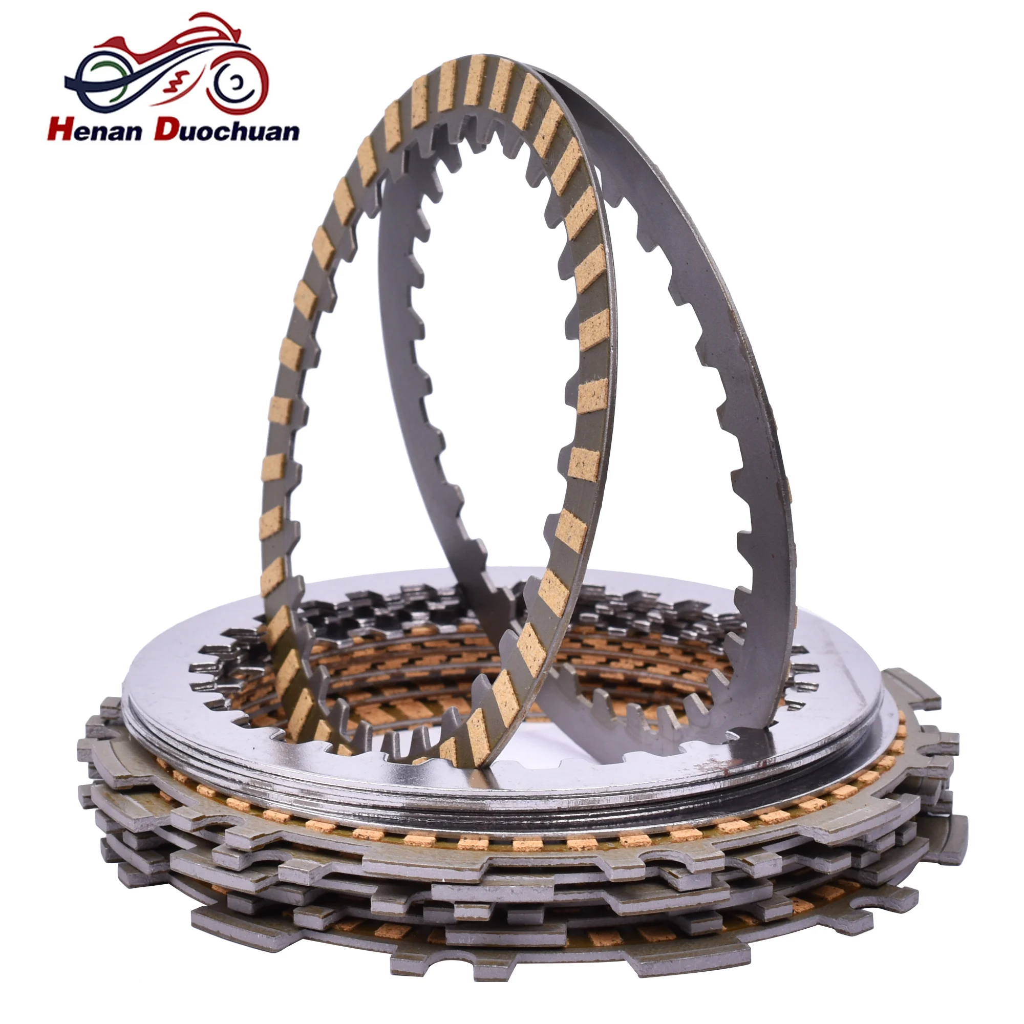 11pcs Motorcycle Engine Karaf fiber Steel Friction Clutch Plate Set Disc Pad For Yamaha TMAX 530 T-MAX 530 TMAX530 T-MAX530