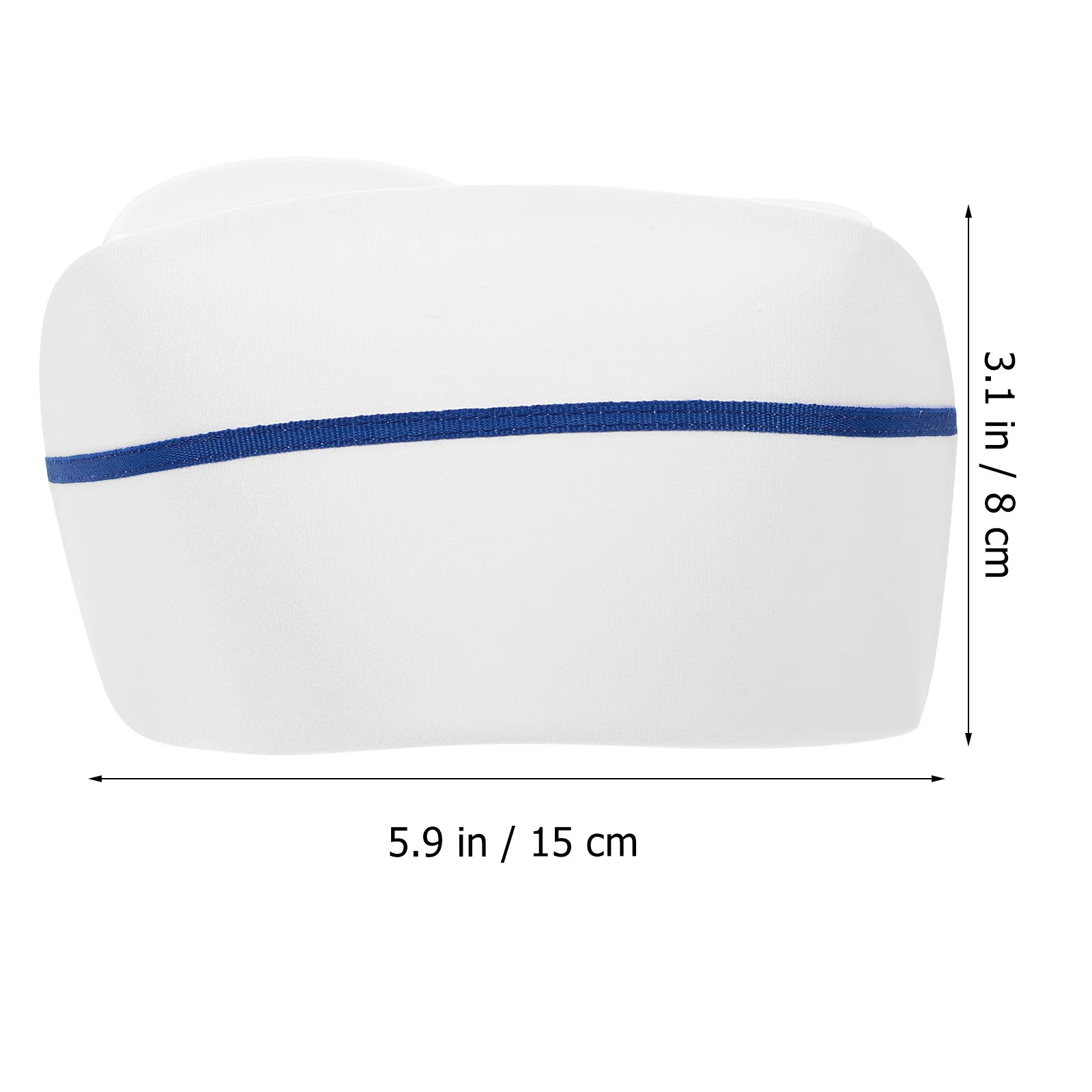 

Nurse Hat Premium Cotton Breathable Sweat Absorbing Comfortable Cosplay Party Costume Accessories Gift For Women White Running