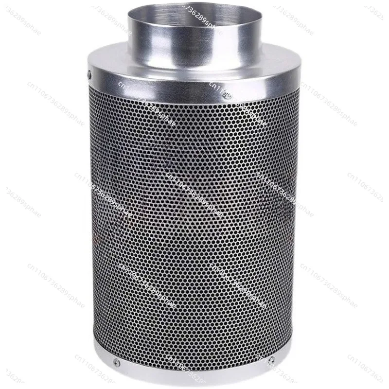 

4-дюймовый, 6-дюймовый, 8-дюймовый тепличный намет, трубопровод, цилиндрический очиститель воздушного фильтра с активированным углем