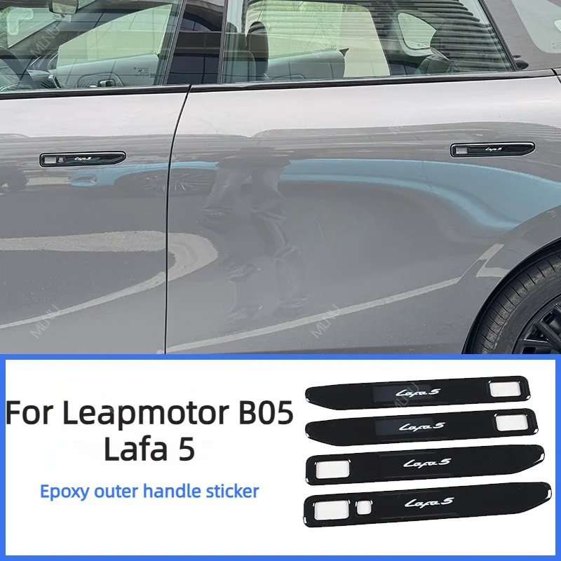 Door Handle Sticker For Leapmotor B05 Lafa 5 Accessories,Scratch-Proof,Self-Healing,UV-Resistant Waterproof Stain-Resistant