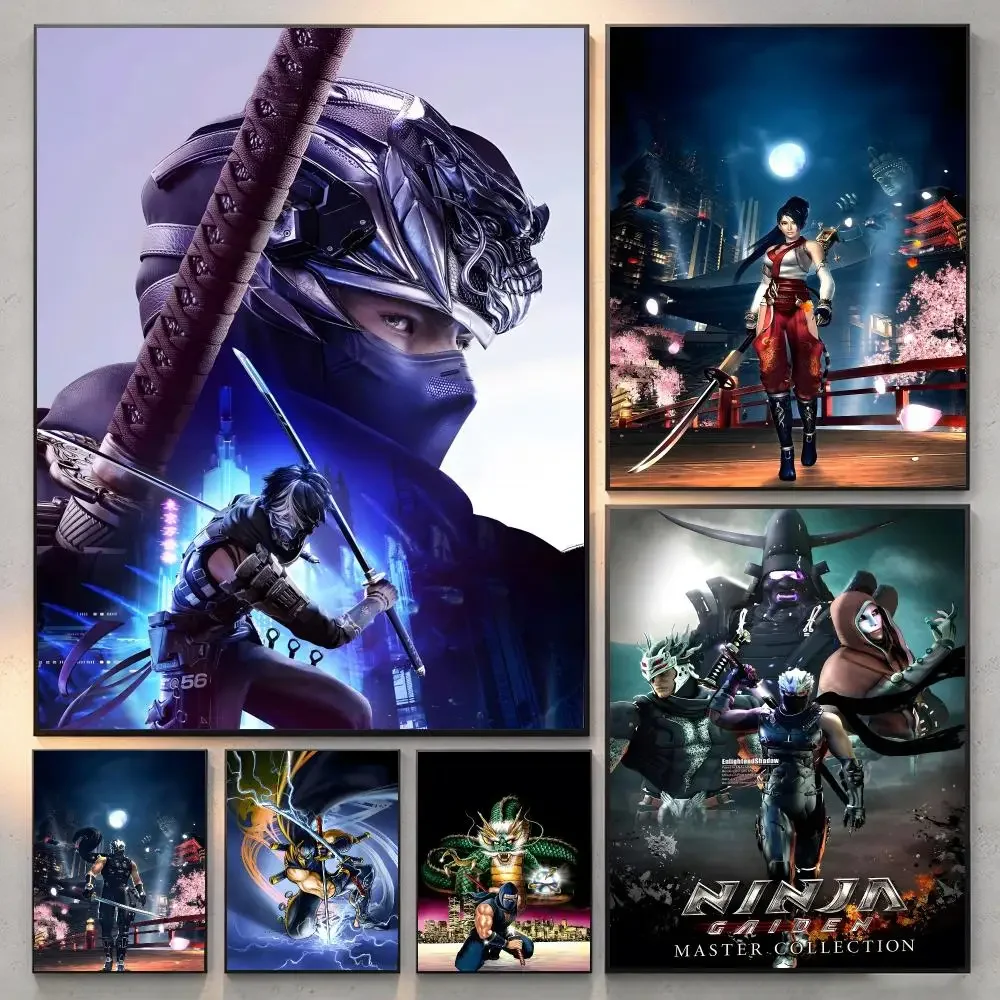 Game Action Ninja Gaiden II Poster Current Style Home Wall Art & Sleek Living Space Accents