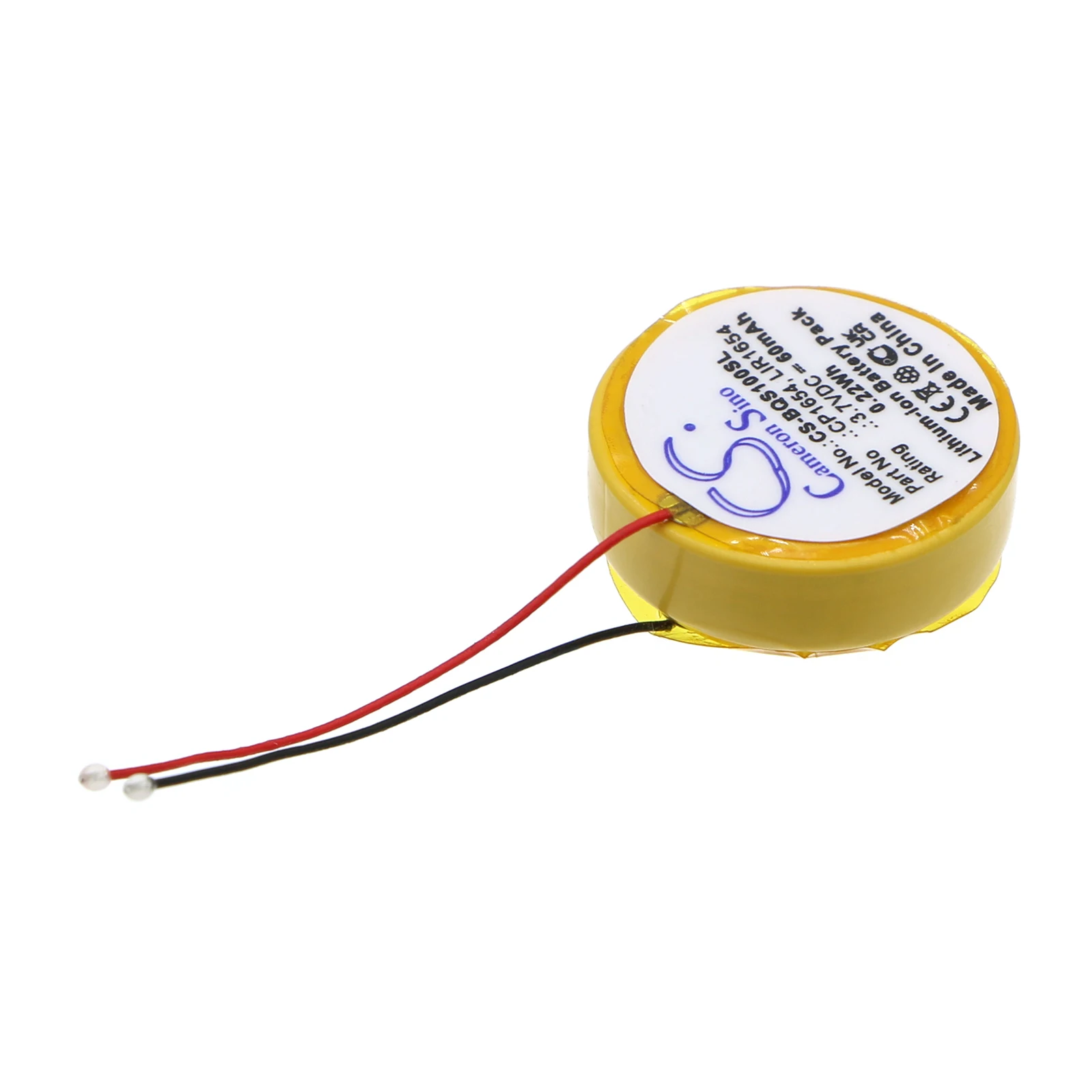 Battery for Bose SoundSport Wireless,soundsport pulse PN:CP1654,LIR1654 (60mAh) 3.7V