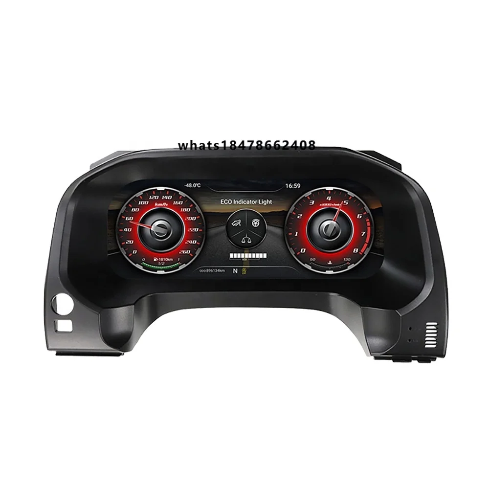

12.3" Car LCD Instrument Plug and Play for Prado 2018-2022 Digital Dashboard Panel Instrument Cluster Speedometer