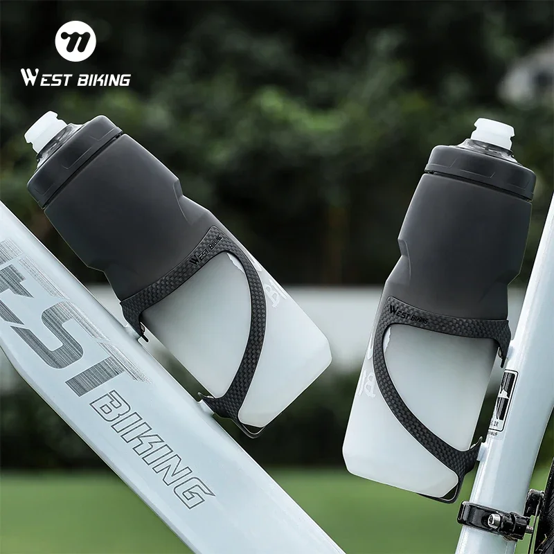 

Клетка для велосипедной бутылки с водой WEST BIKING, держатель для бутылки с водой из углеродного волокна, ультра легкая клетка для бутылки с водой, аксессуары для шоссейного велосипеда MTB