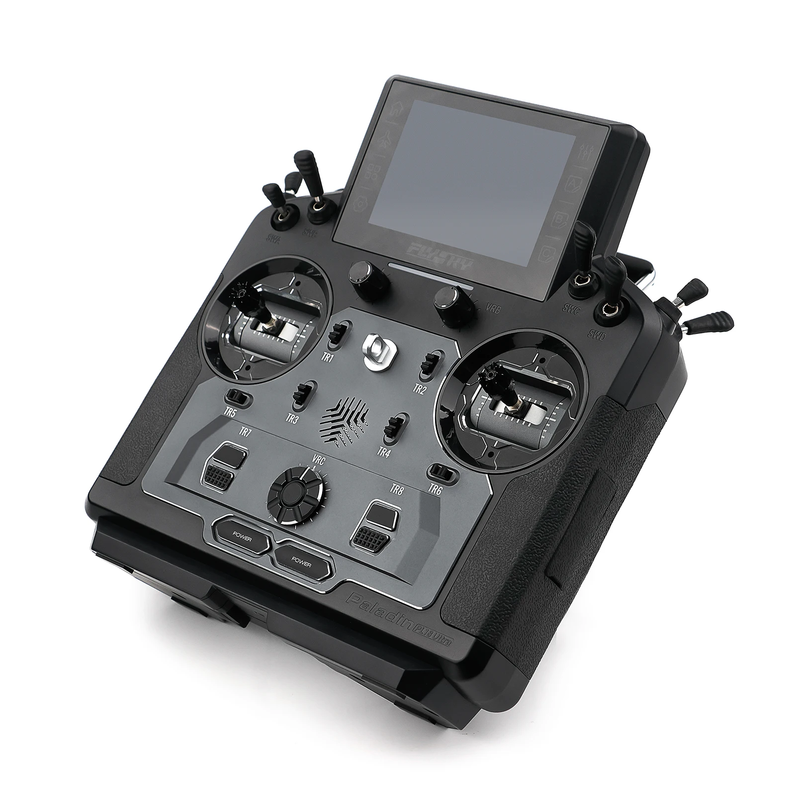 Transmissor RC com kit receptor 18 canais com tela sensível ao toque IPS, antena dupla, para avião, helicóptero, carro, barco, robô planador