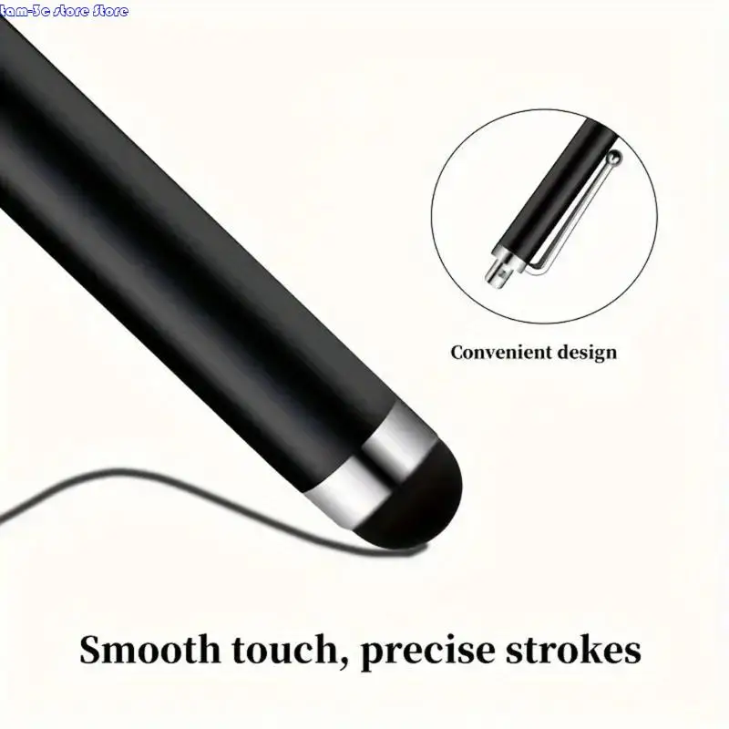 D0UAタッチ可能なスクリーンスタイラスモバイルタブレット用の実用的な電話容量性ペン