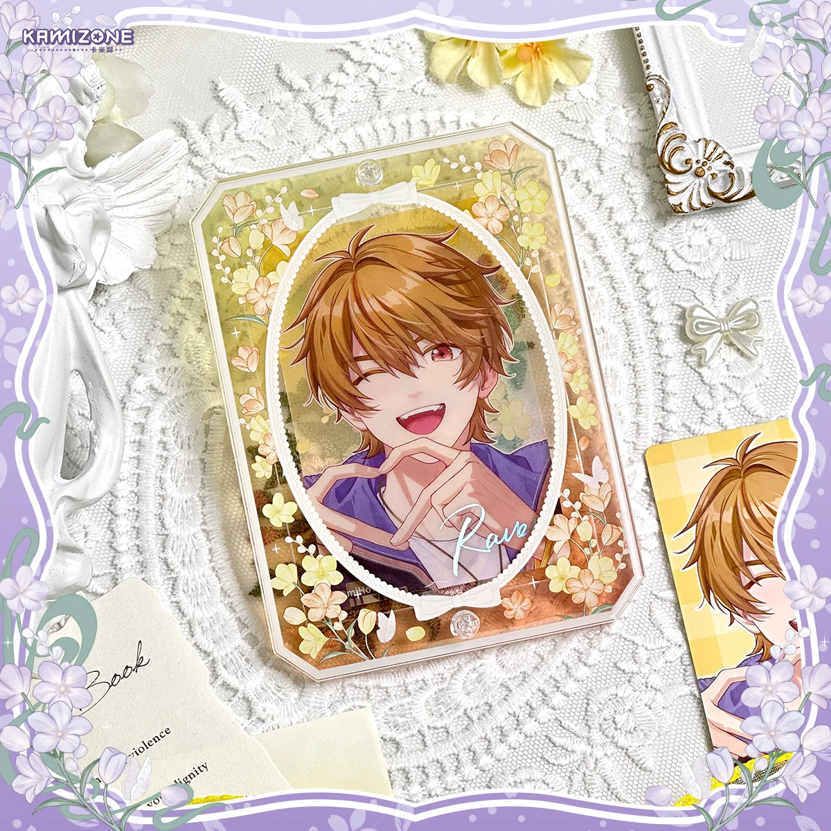 

Акриловый шейкер для фотографий с HD-принтом, подставка для фотографий с блестками для декора стола и предметов коллекционирования