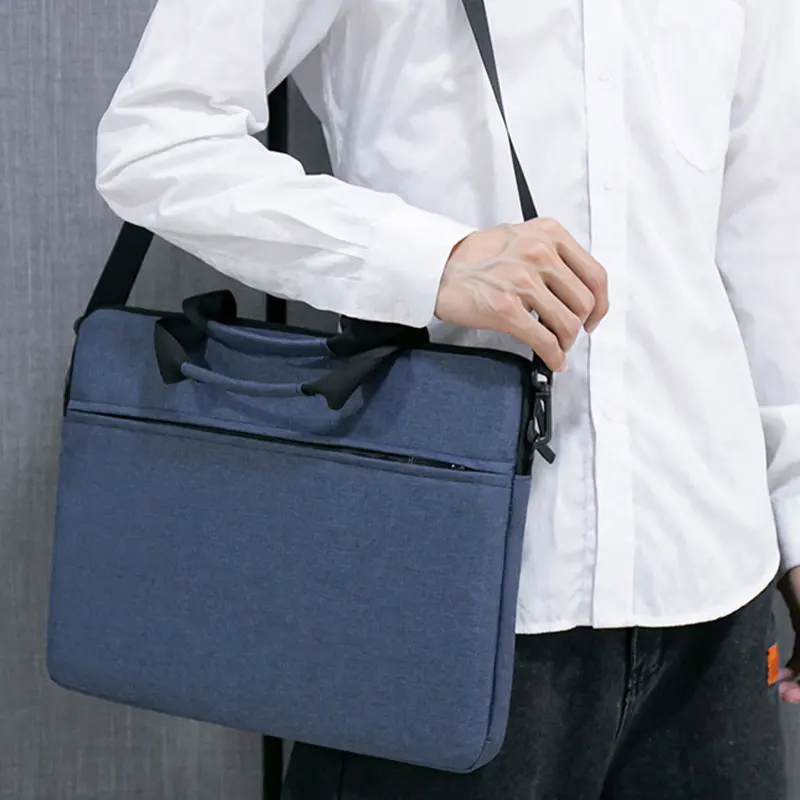 13.3 14 15.6 بوصة رقيقة جدا حقيبة يد للكمبيوتر المحمول كم حافظة غطاء للكمبيوتر المحمول الحقيبة حقيبة كتف لينوفو HP ديل Asus سامسونج #4