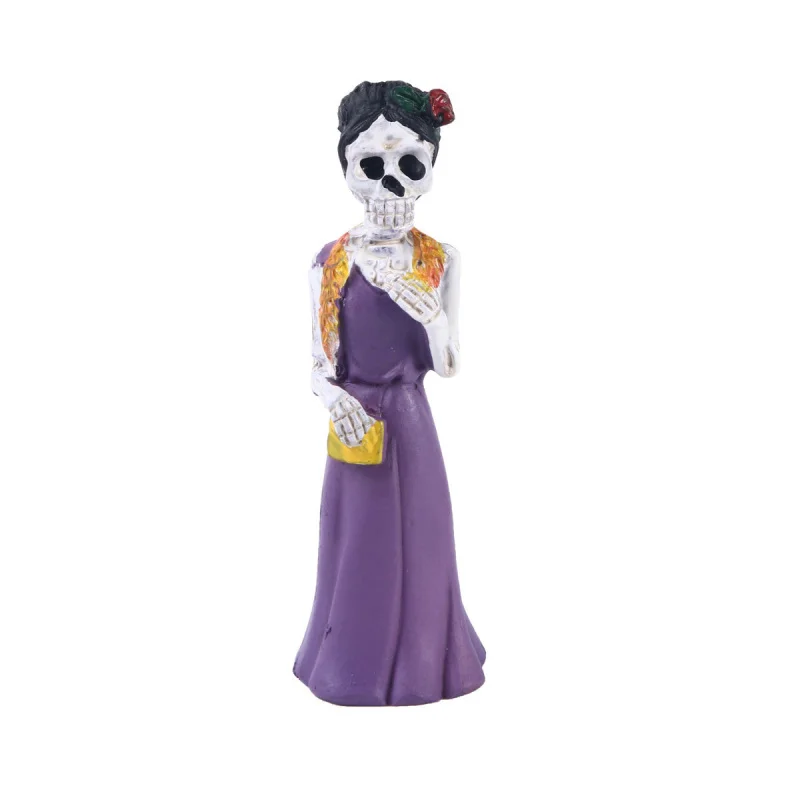 

Skull Head Female Resin Miniature Landscape Flower Pot Decoration for Home Entrance Living Room Bar Creative Ornament Manufactur