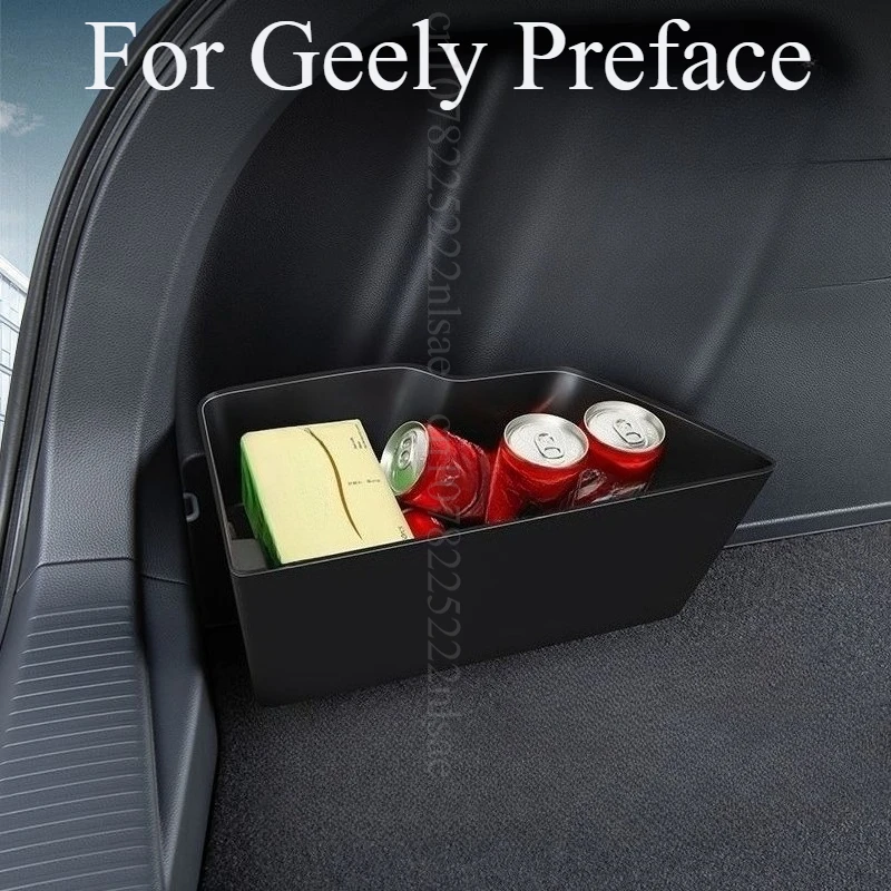 

For Geely Preface Car Storage Box - Organizer for Trunk/Glove Box, Durable Non-Slip Auto Accessories for Interior 2021-2025