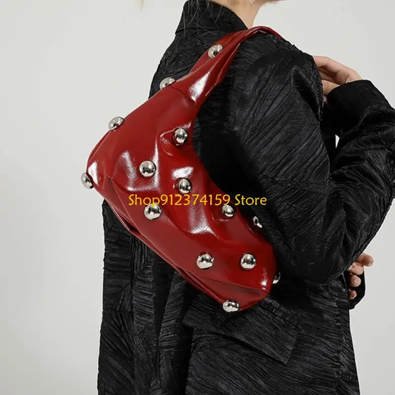 

G5AE Современная сумка на плечо Стильная сумка для подмышек Женская сумка из искусственной кожи для покупок, путешествий и