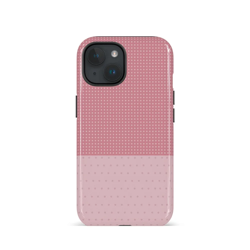 

Ins Korean Pink Splicing Case for IPHONE 17 16ProMax 15 14 13 12 11 PRO Plus Acrylic TPU Two in One Magnetic Phone Cases