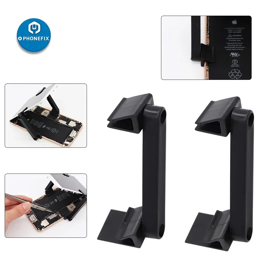 Adjustable Rotatable Universal Plastic Clip Fixture Clamp Holder for IPhone LCD Screen Disassemble Stand Repair Hand Tool Set