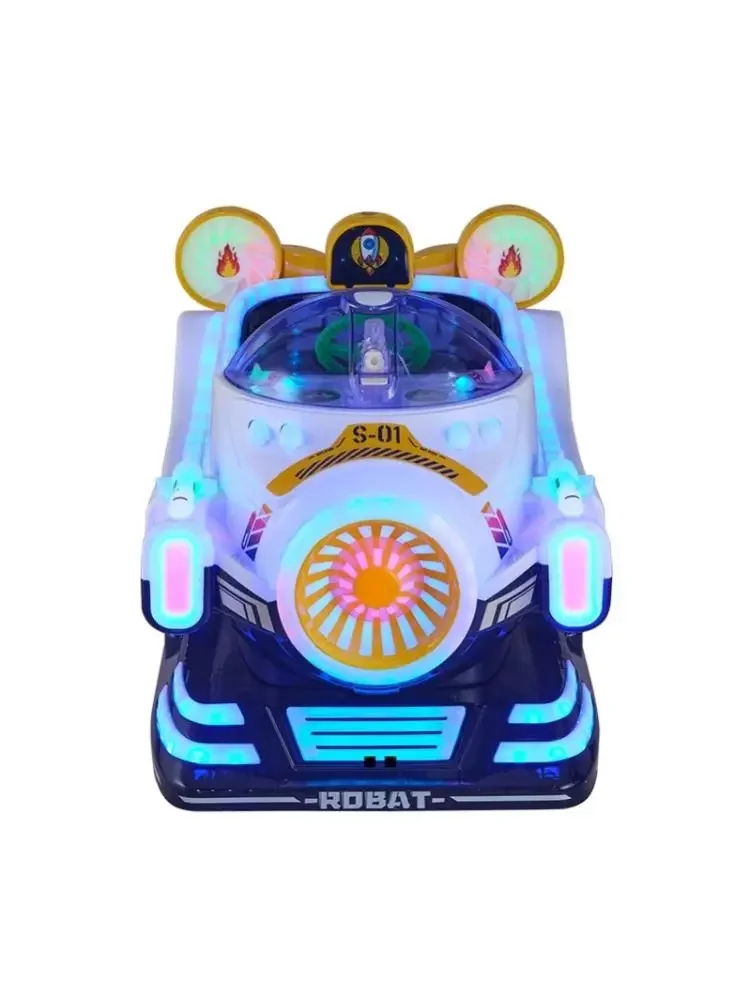 

Rocking car coin slot universal new coin slot commercial children Internet celebrity supermarket children blowing bubble