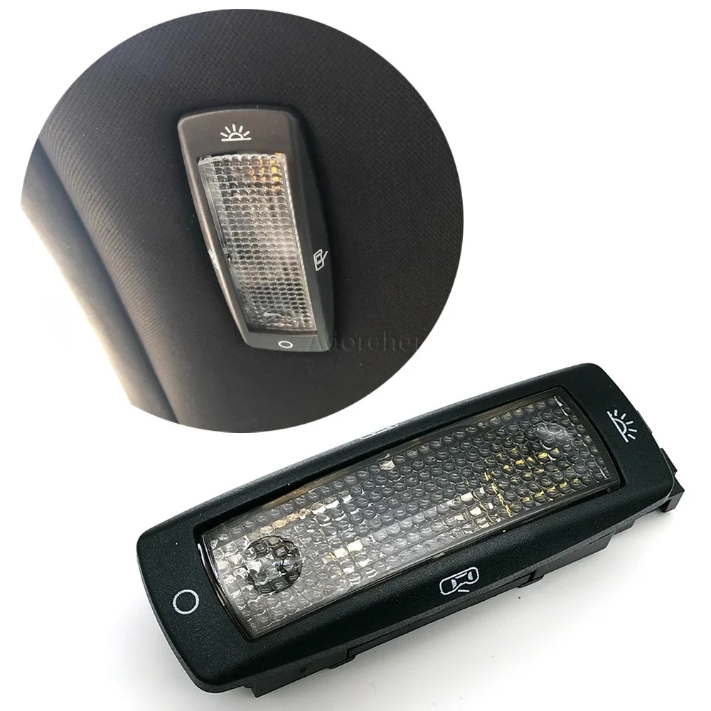 Black New Rear Reading Map Dome Light Ceiling Lamp Accessories Fit For VW Golf 4 for Passat B5 for Bora