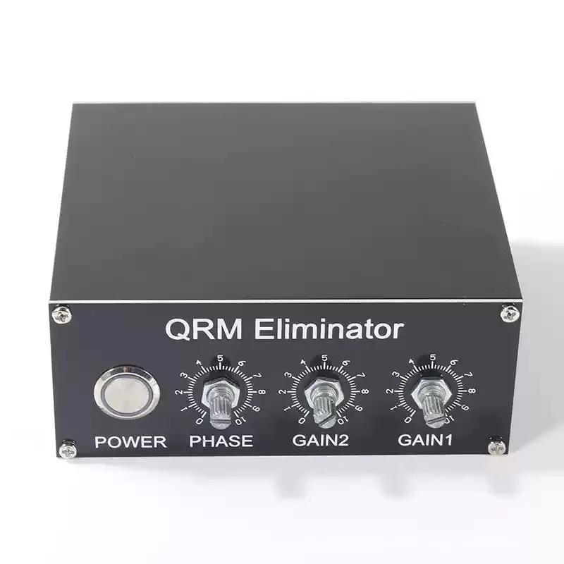 QRM Eliminator X‑Phase 1‑30MHz HF Bands, Aluminum Alloy Housing Ham Radio Interference Canceller