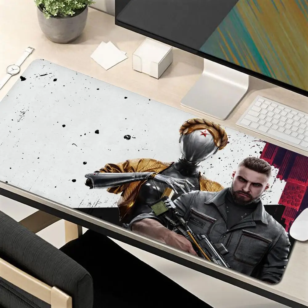 Mouse Pad Kawaii Xxl Mousepad Speed Keyboard Atomic Heart Xl Pc Gamer Accessories Mats Long Gaming Pads 900x400 Deskpad Mat Desk