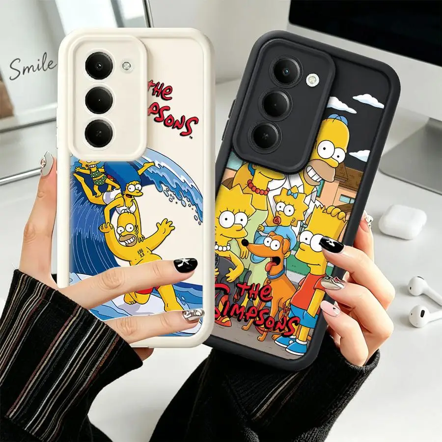 The S-simpsons Phone Cover Case for Samsung Galaxy A32 A16 A55 A07 A24 A13 A25 A26 A21s A06 A73 A56 A50 A52 A54 A57 A17 A15 A22